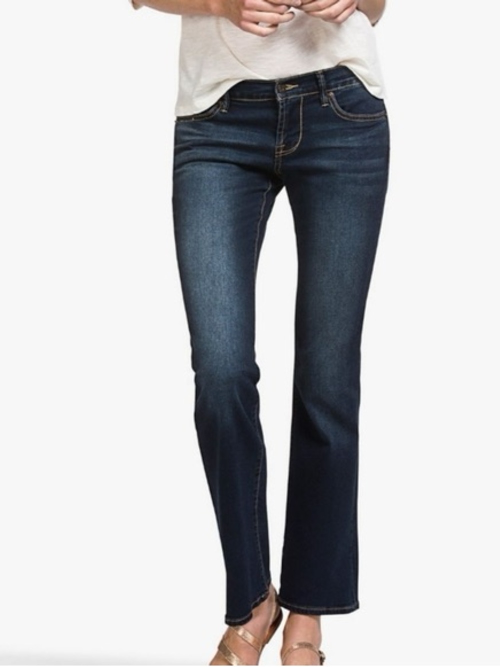 Lucky Brand Women's Sweet N Low Bootcut Jeans Dark Indigo 26R